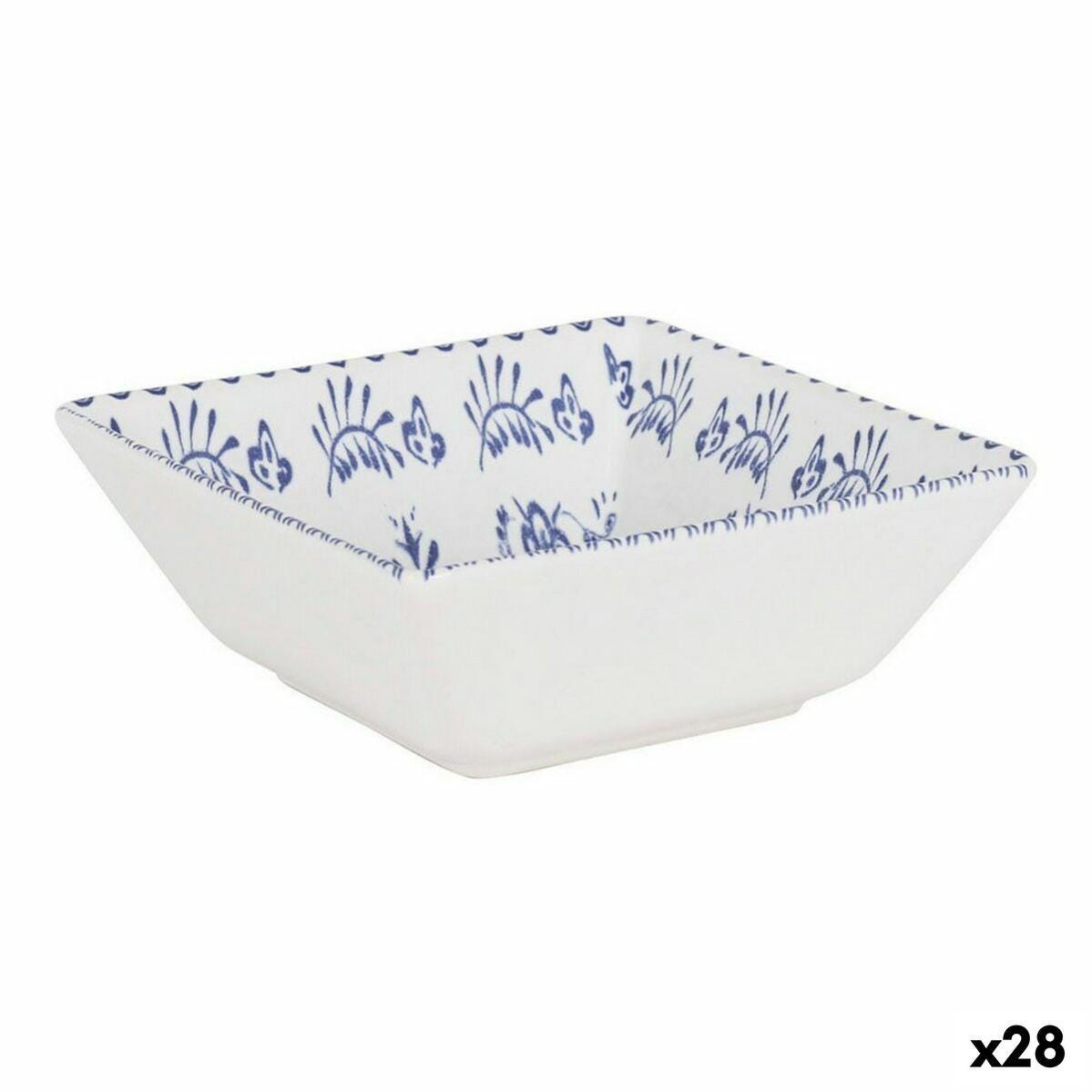 Vajilla La Mediterranea Blur Porcelana 13 x 13 x 5 cm 28 Unidades Leroy Merlin