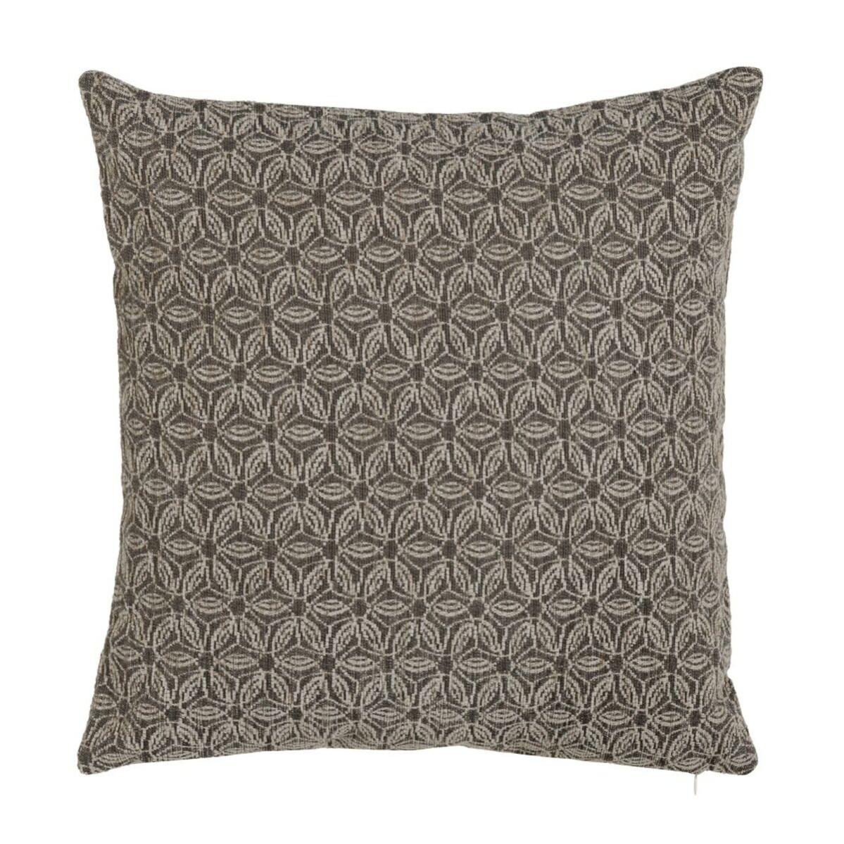 Coussin D'Ameublement Milan 40x40cm Rouge Et Noir Avec Logo 1899 - Produit Officiel