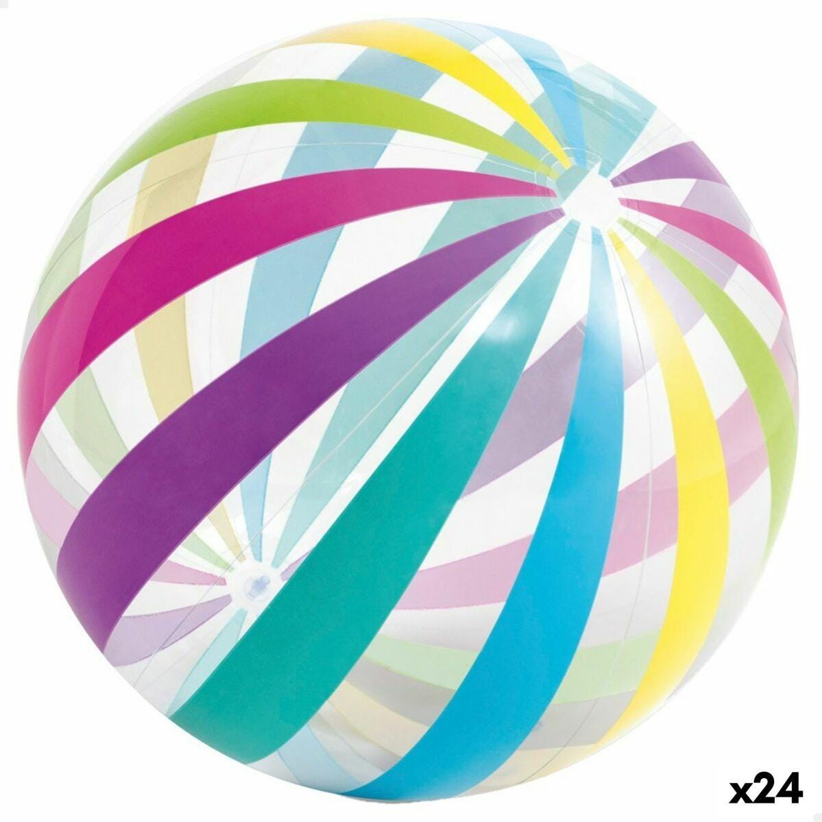 Pelota de playa Intex Jumbo O 107 cm PVC 24 Unidades Leroy Merlin