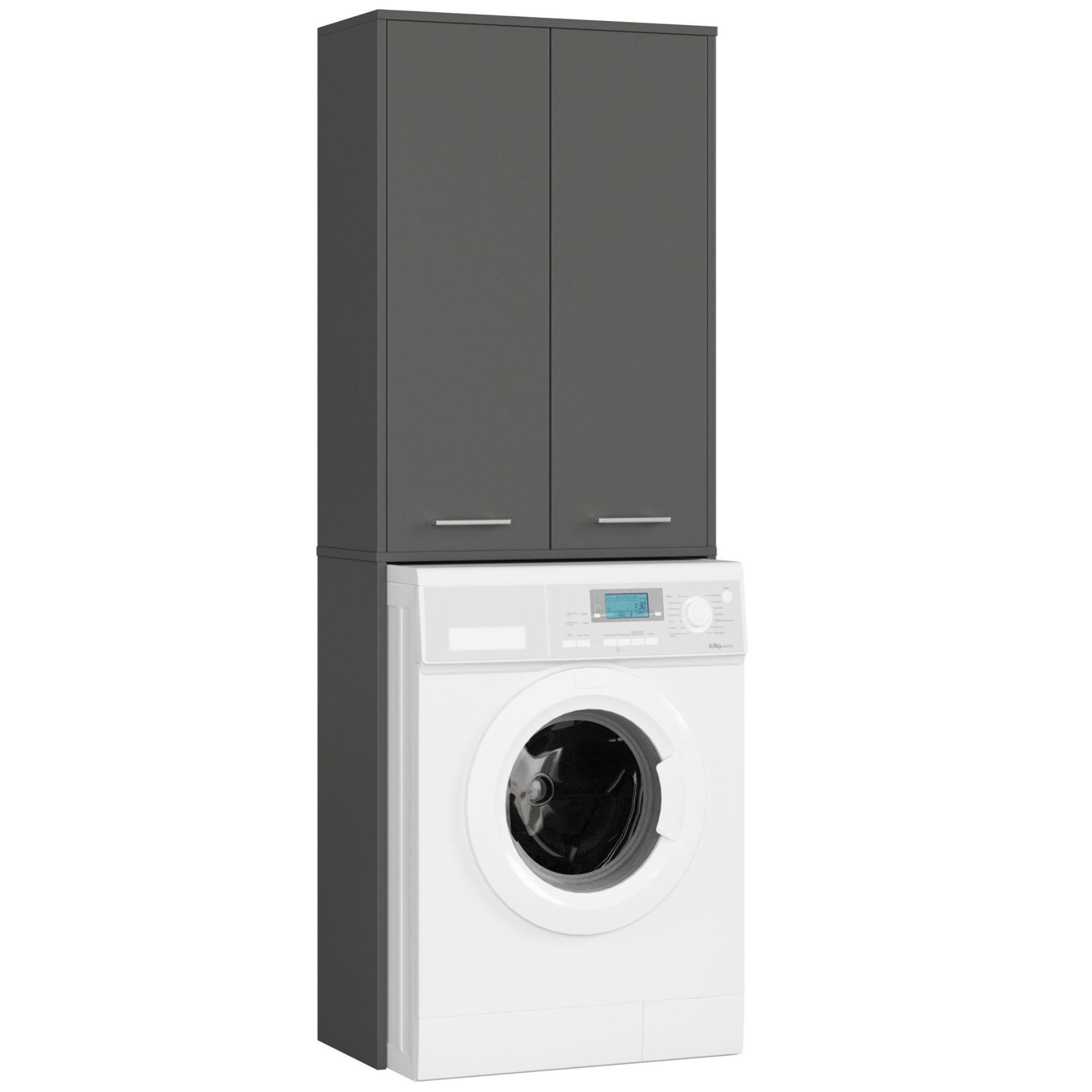 Kit Maniglia Porta Lavatrice Hotpoint Grigio Grafite | Ricambio Originale Con Cerniera (C00290988)