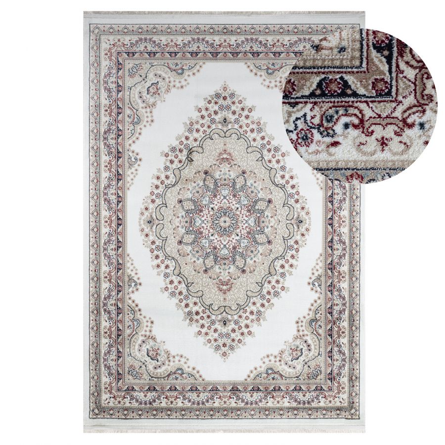 Tapis orient style gris 300x400 Khy balrod