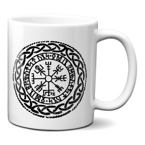Taza De Desayuno Celta Árbol De La Vida - Taza De Café Para Desayuno 330 Ml 