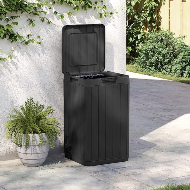 Cubo basura jardín leroy discount merlin