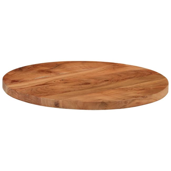 VidaXL Tablero de mesa redondo madera maciza de acacia Ø40x3,8 cm