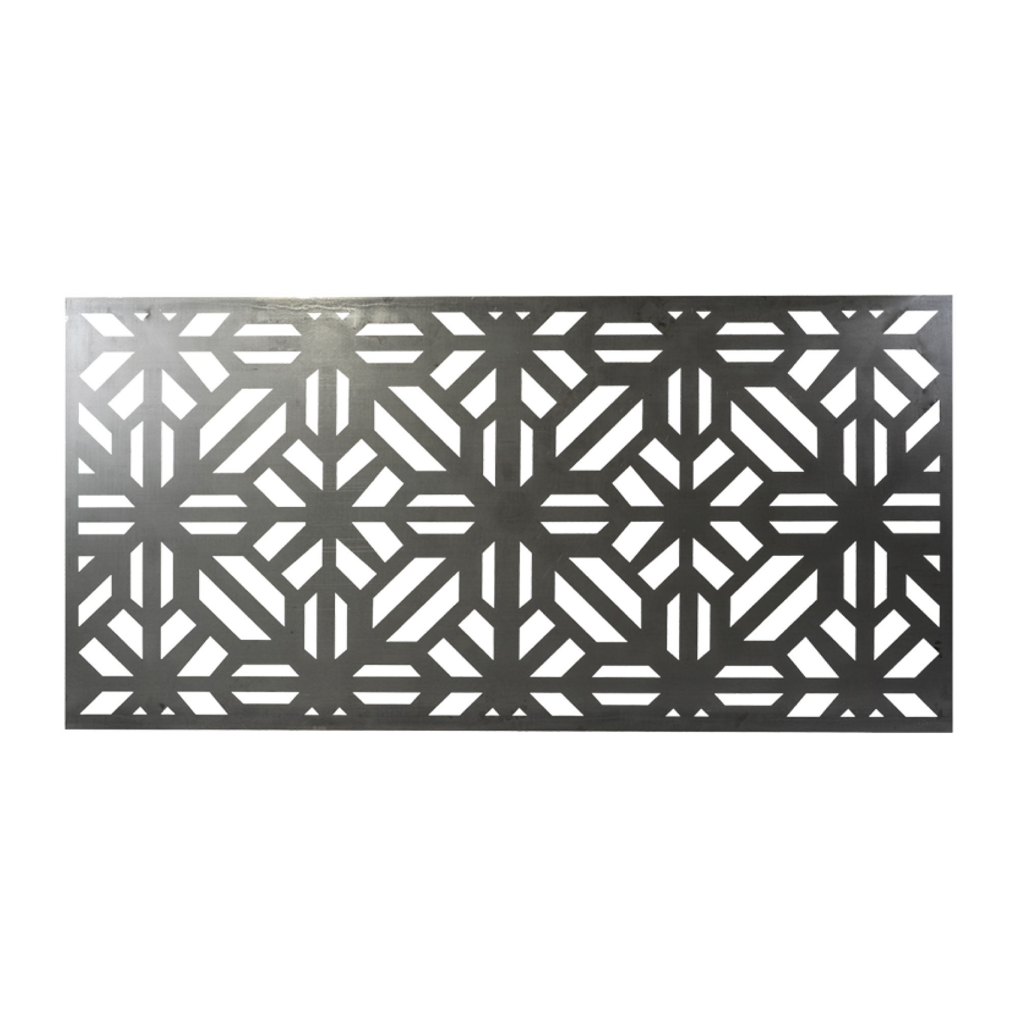 Chapa Perforada Decorativa de Hierro, Panel de Acero Negro 2x1m, Ideal  para Decoración de exteriores, Vallas, Paredes, Balcones, AceroPanel