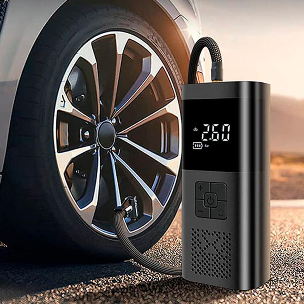 Pompa Bici Auto Compressore Aria Portatile 150PSI | Gonfiatore - Foto 13