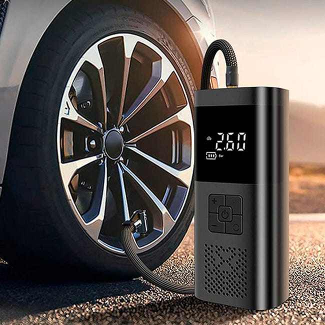 Pompa Bici Auto Compressore Aria Portatile 150PSI | Gonfiatore - Foto 13