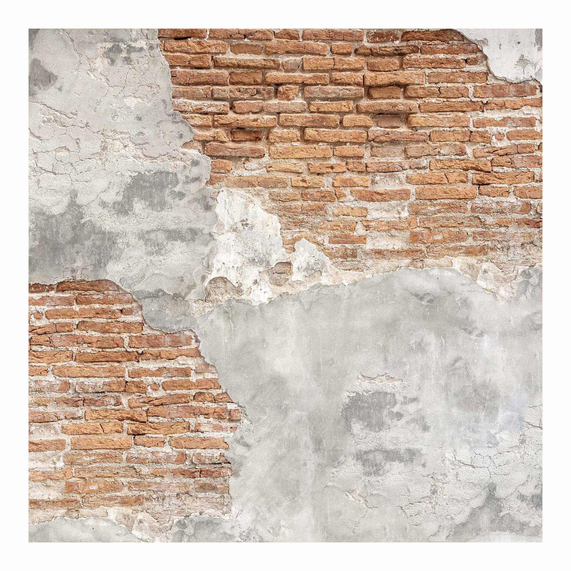 Carta Da Parati Motivo 3d Ottica Pietra Design Mattoni E Intonaco - Foto 10