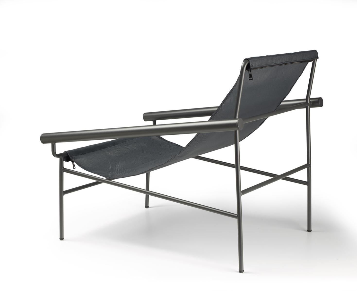 Chaise de jardin lounge Dress Code basic Leroy Merlin
