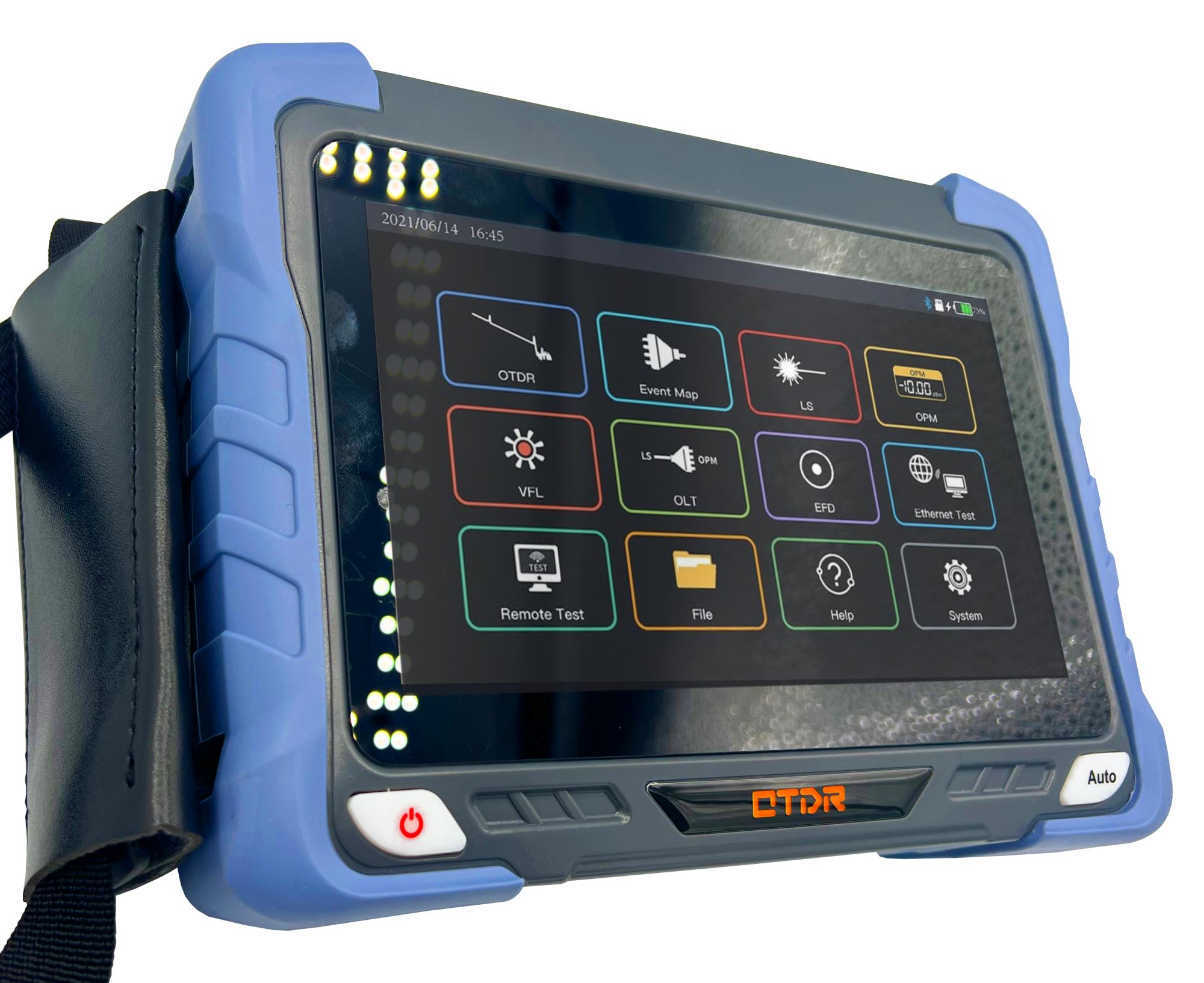 Elfcam® OTDR Monomode 1310nm / 1550nm et Multimode 850nm / 1300nm, Testeur Fibre Optique