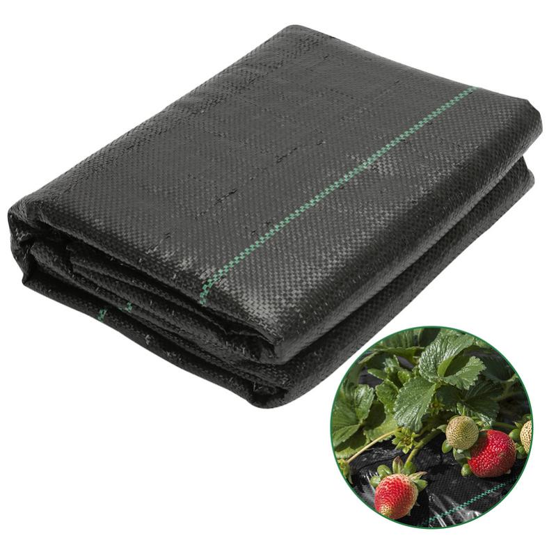 OUNUO Toiles De Paillage 2m X 25m, Toile Anti Mauvaises Herbes Jardin