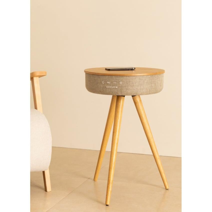SPEAKER TABLE - Tavolo speaker Bluetooth e caricatore wireless per ...