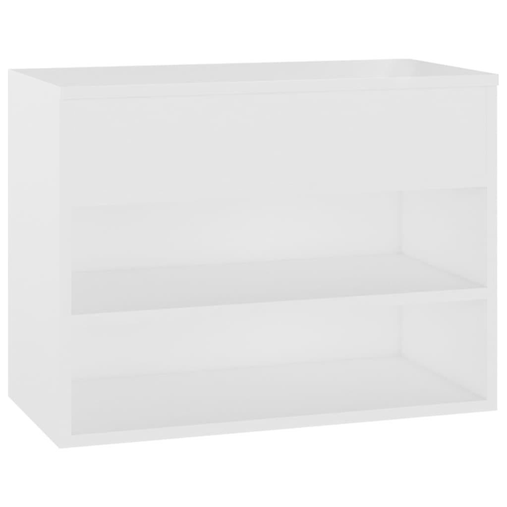 HOMCOM Armadio scarpiera Salvaspazio con 4 Ripiani Regolabili su 3 diversi livelli, Gambe in metallo per 15 Paia di Scarpe, 80x38x110cm, Rovere|Aosom Italy