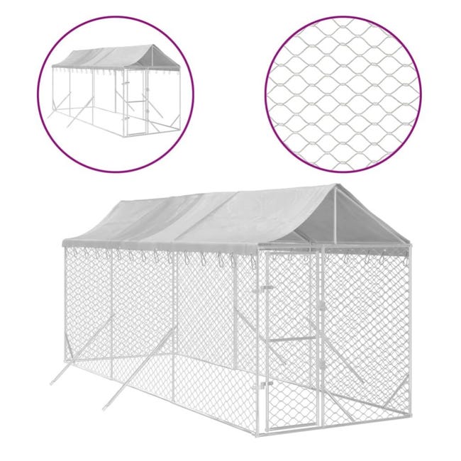 Chenil D ext rieur Pour Chiens Enclos Pour Chiens Cage Chiens Avec chenil-d-ext-rieur-pour-chiens-enclos-pour-chiens-cage-chiens-avec