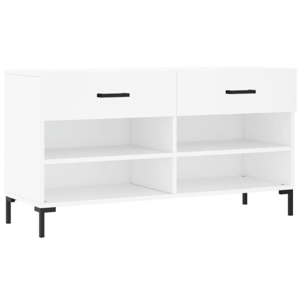 vidaXL Panca per scarpe in rovere Sonoma 62x32x50 cm