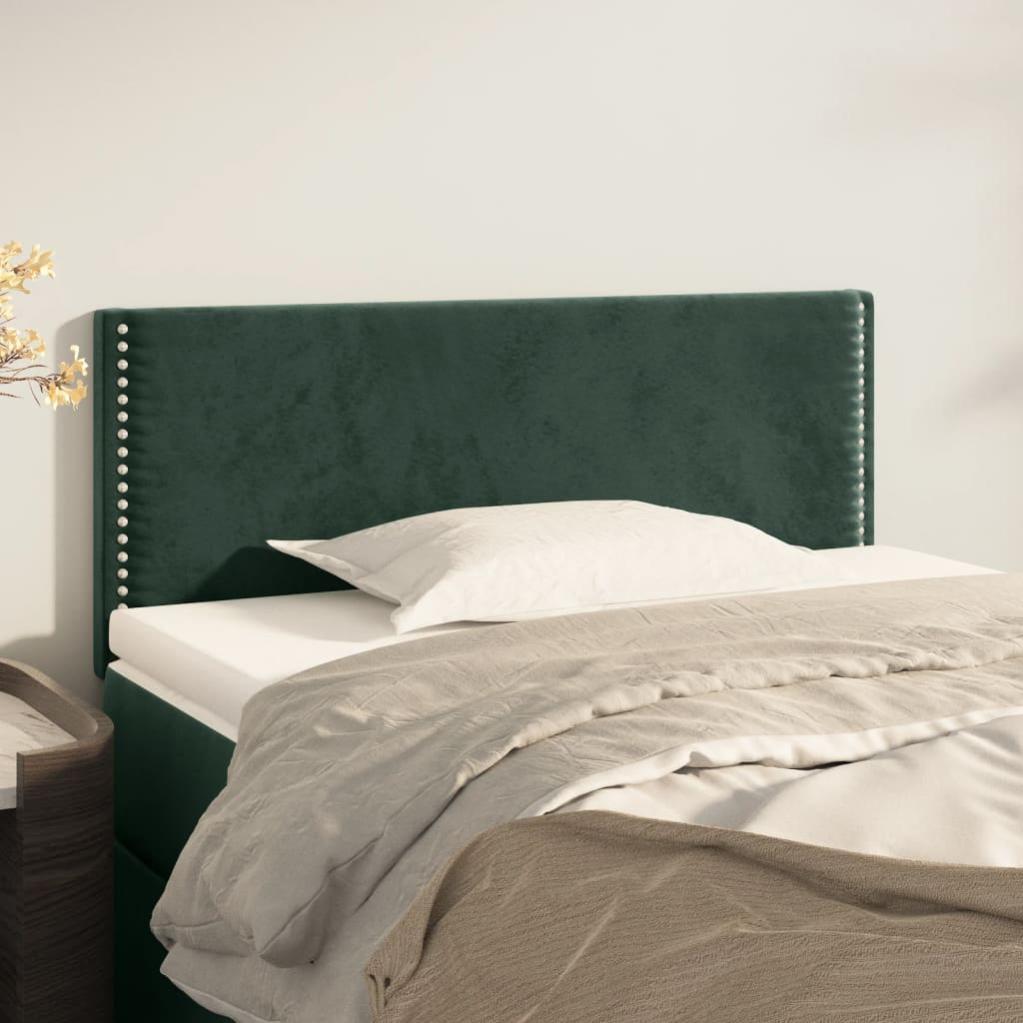 Tête De Lit 180 Cm En Velours Gris - Motif Tressé, Rembourrage Moelleux, Design Élégant