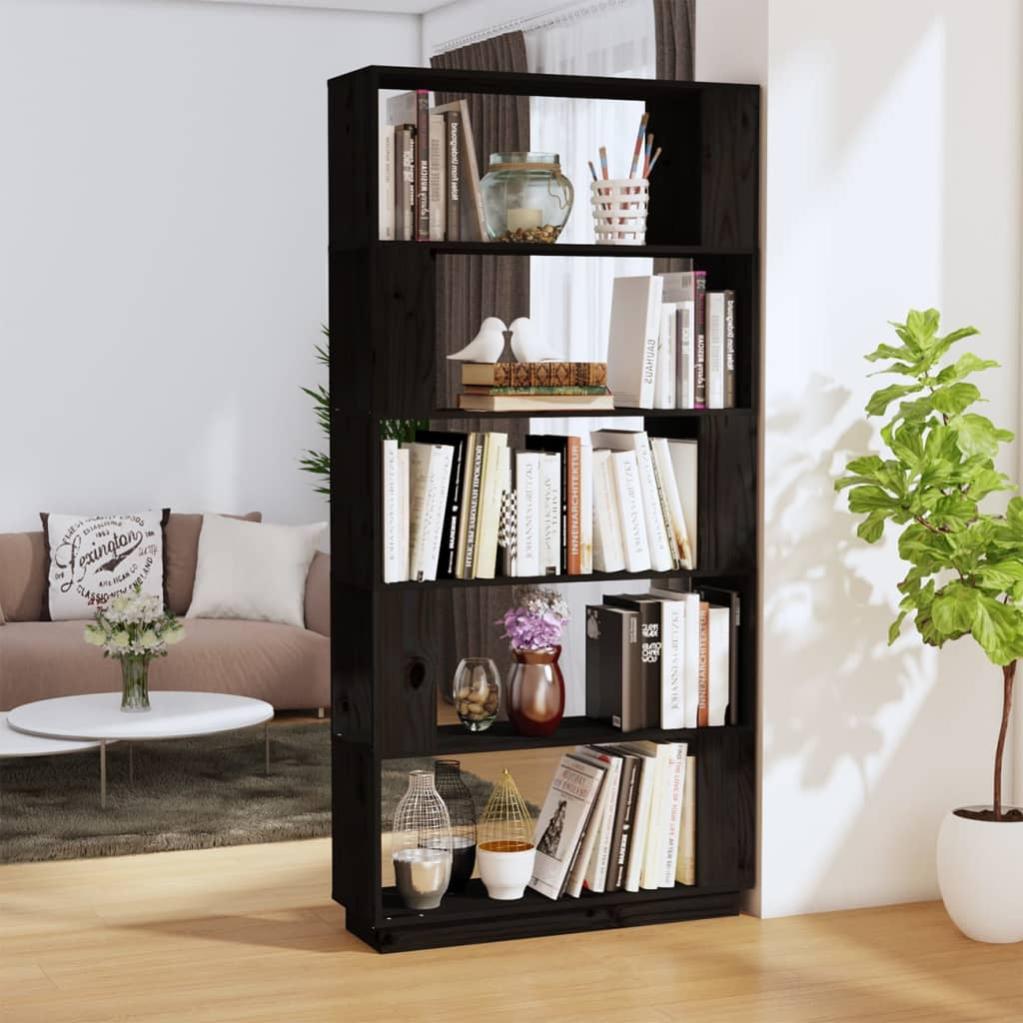 Libreria/Divisorio,Scaffale,Armadio per libri 100x30x71,5 cm in Legno Massello di Pino CFW796897