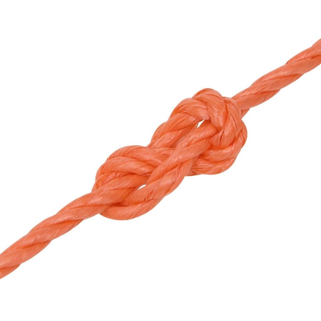 Corde de travail | Cordage pour le Jardinage，la Décoration Orange 3 mm 500 m Polypropylène552573 - 5