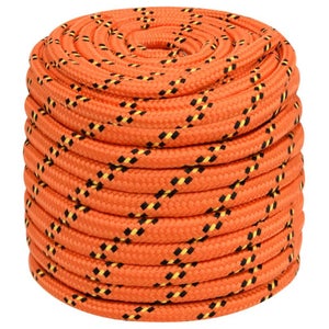 Corde Polypropylène 14mm X 50m - Flottante Et Résistante - Pour Marine, Gréement, Amarrage - Bleu