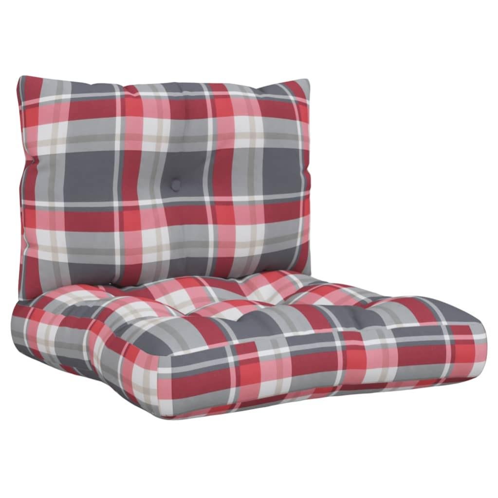 Set Coussins pour palette - Assise (120x60cm) et Dossier (120x40xcm) Coussins canapé en