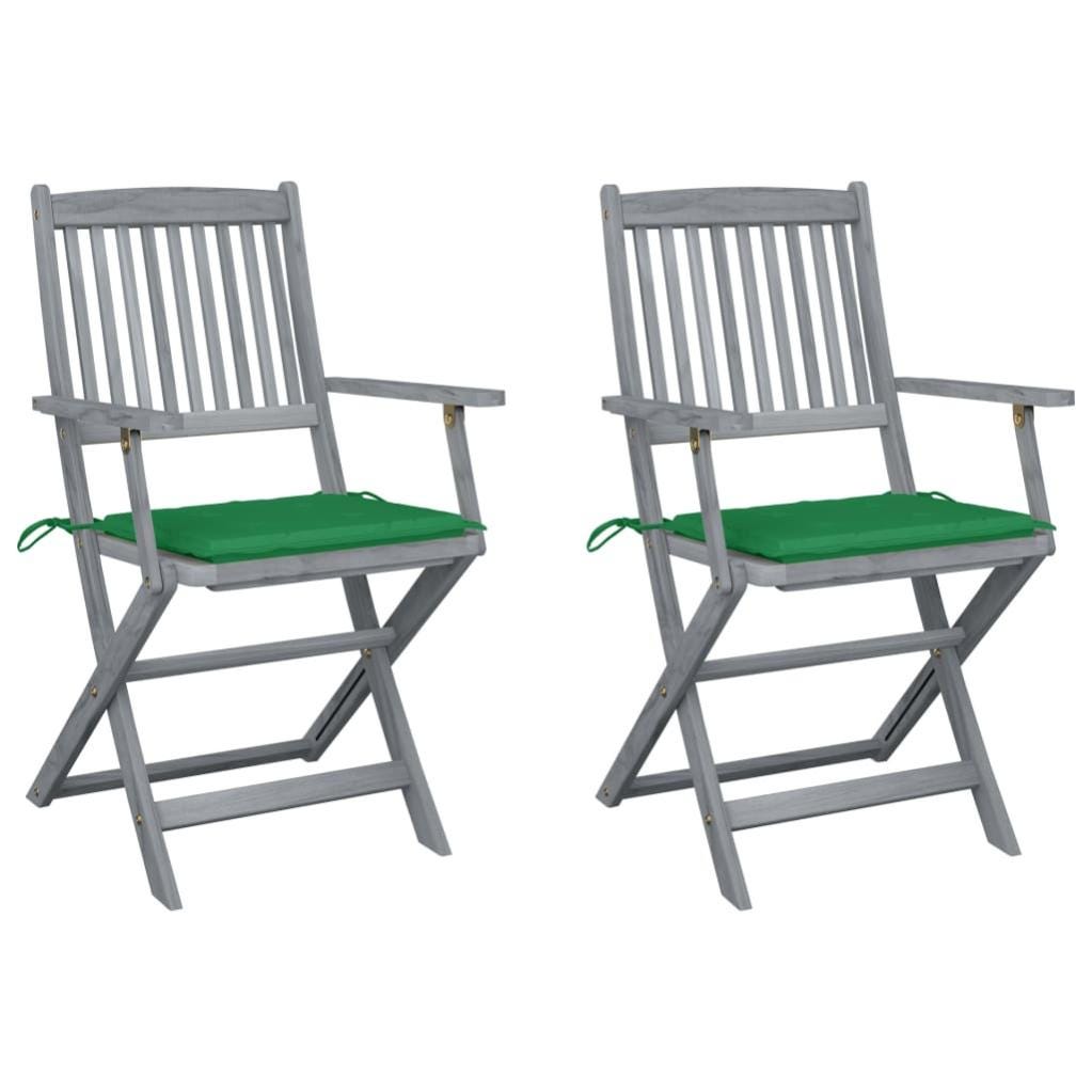 2 pz Sedie da Giardino | Sedie da Esterno | Poltrona Pieghevoli con 2 pz Sedie da Giardino | Sedie da Esterno | Poltrona Pieghevoli con