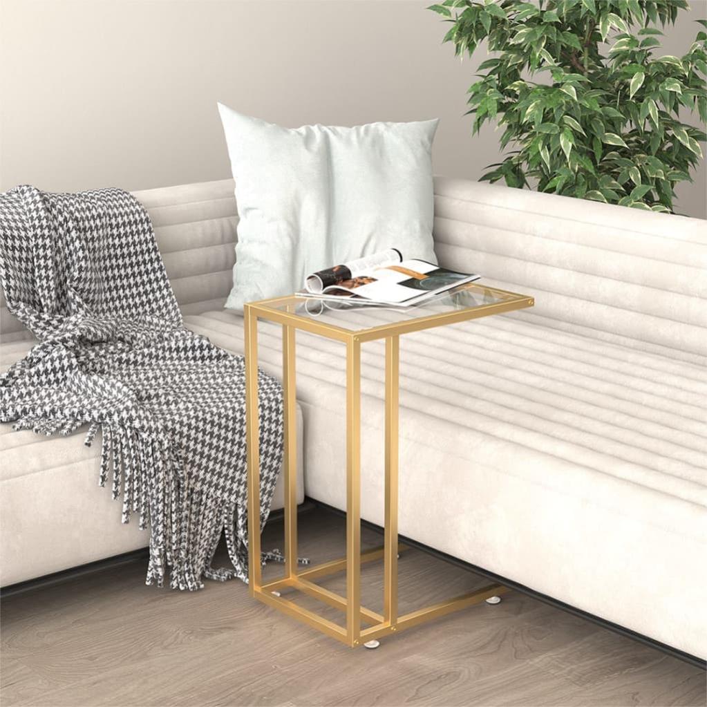 Table d'appoint | Bout de canapé | Table Basse ordinateur Transparent ...