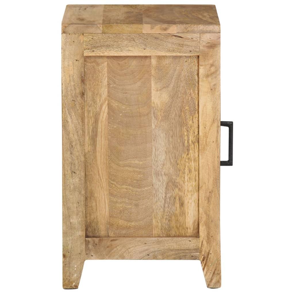 Table de chevet，Table d'appoint, Table de nuit pour Salon Chambre 40x30x50 cm Bois de manguier massif357140 - 3