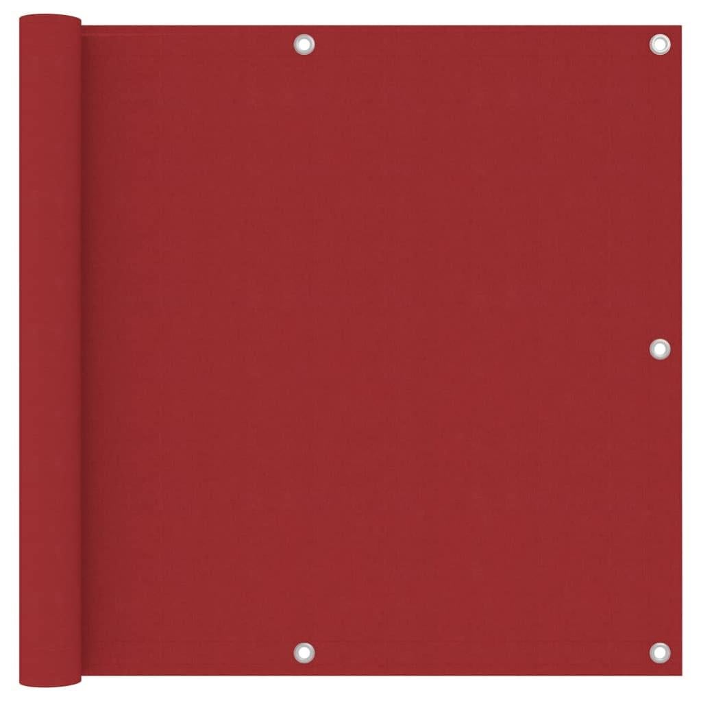 Brise Vue Pour Balcon Et Jardin - Hauteur 95 Cm - Toile HDPE 200g/m² - Oeillets Et Corde - Protection Intimité Et UV