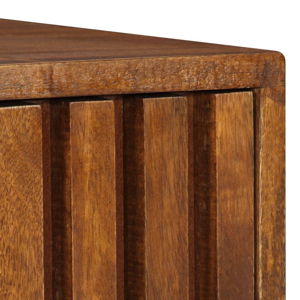 Table de chevet，Table d'appoint, Table de nuit pour Salon Chambre 40x30x50 cm Bois de manguier massif466955 - 6