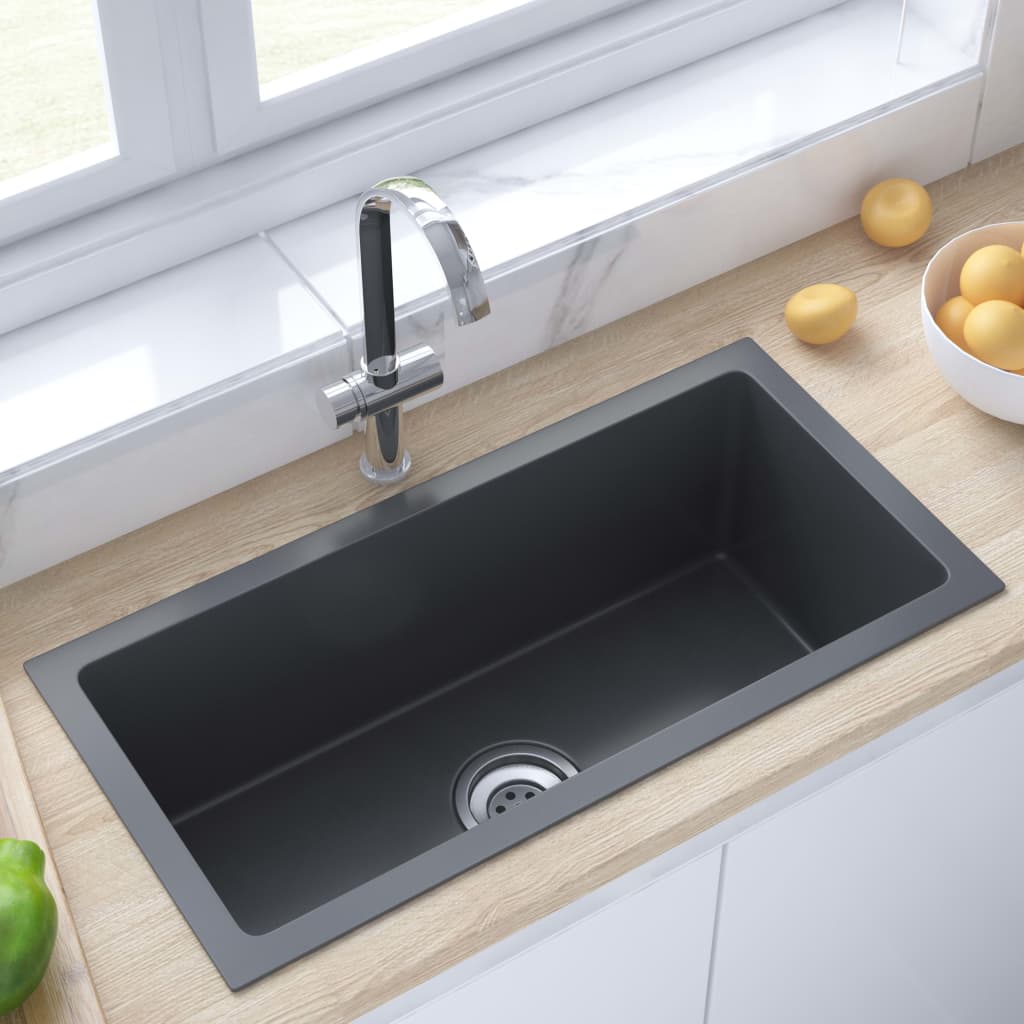 ONEX® OD2020-8 Évier de bar à encastrer en acier inoxydable de 50,8 x 50,8 x 20,3 c (3 trous
