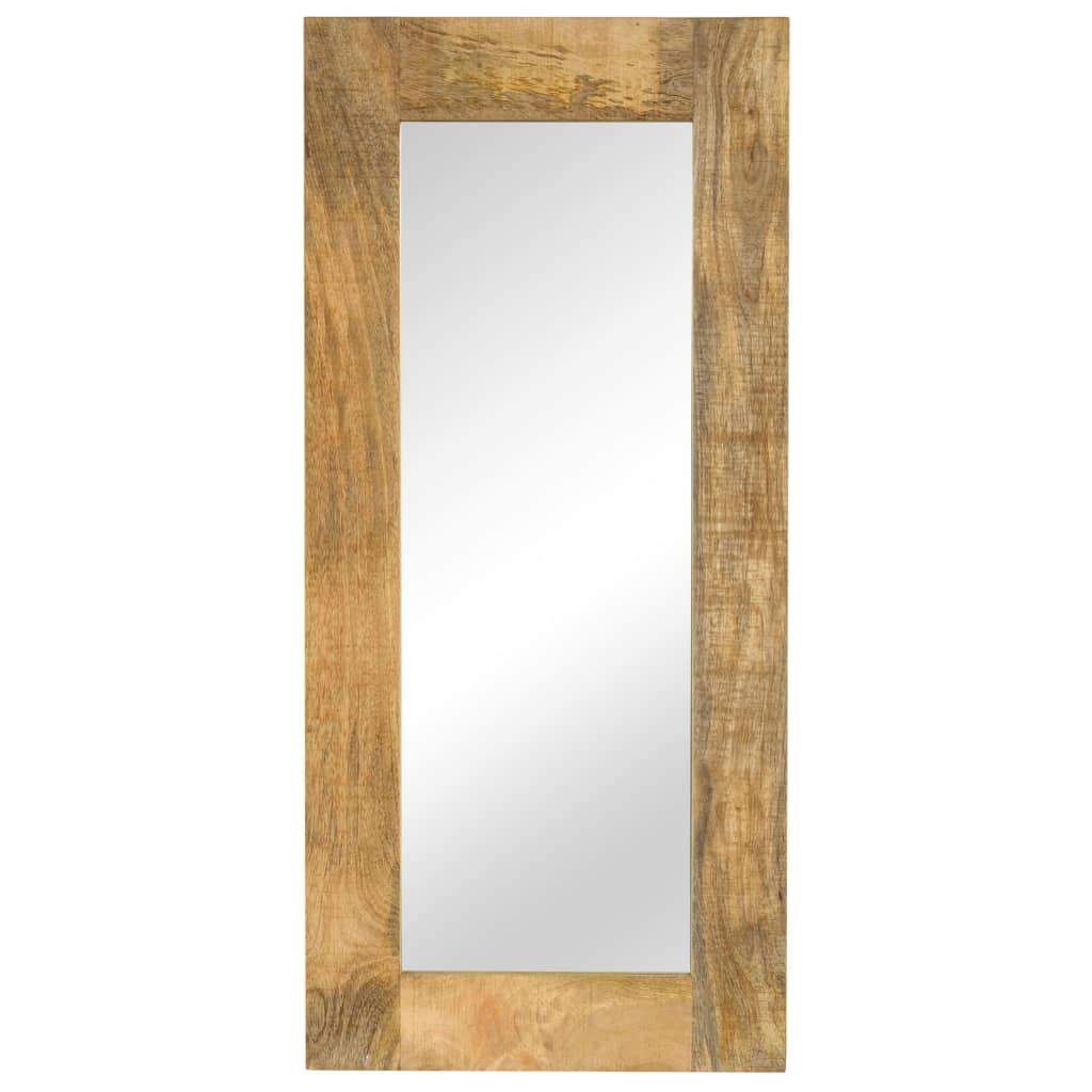 Espejo，espejo de baño，espejuelo de madera maciza de mango 50x110 cm cfw18196