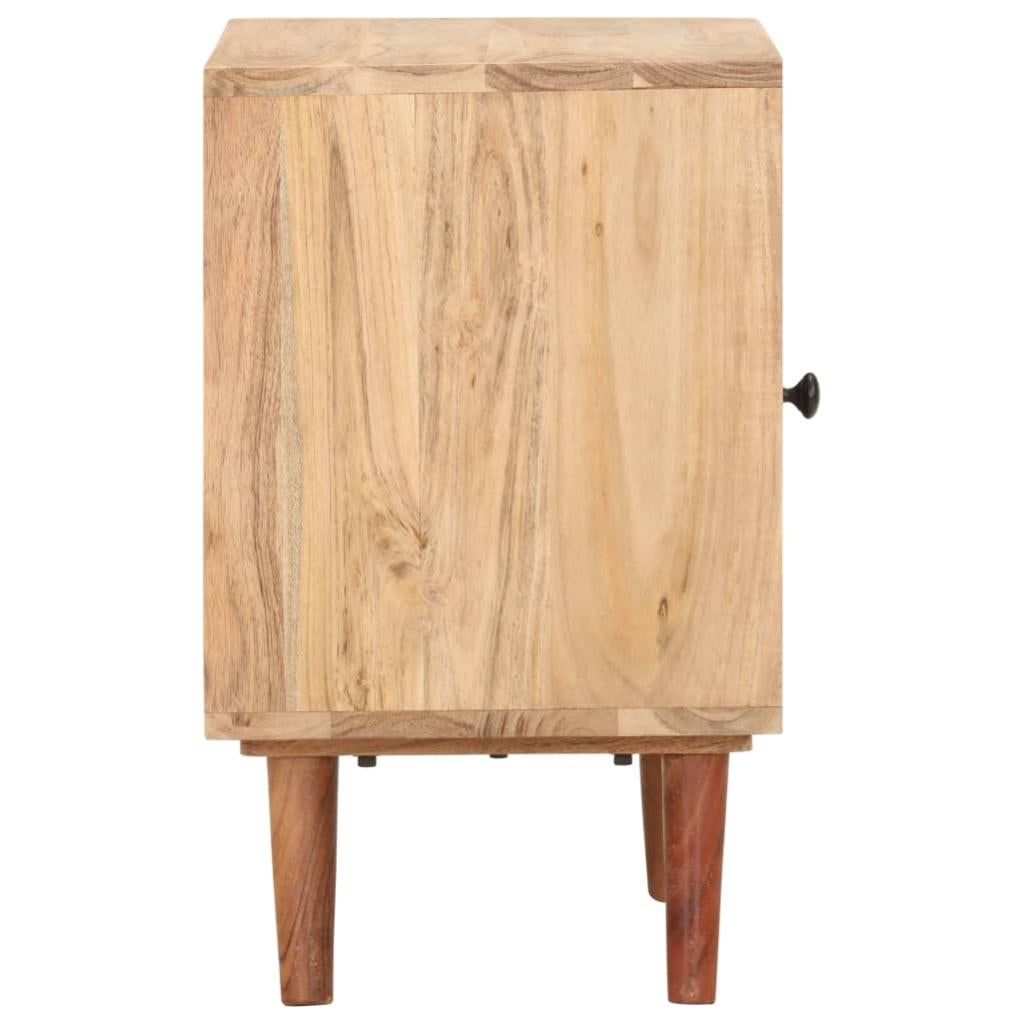 Table de chevet，Table d'appoint, Table de nuit pour Salon Chambre 40x30x50 cm Bois d'acacia massif504633 - 3