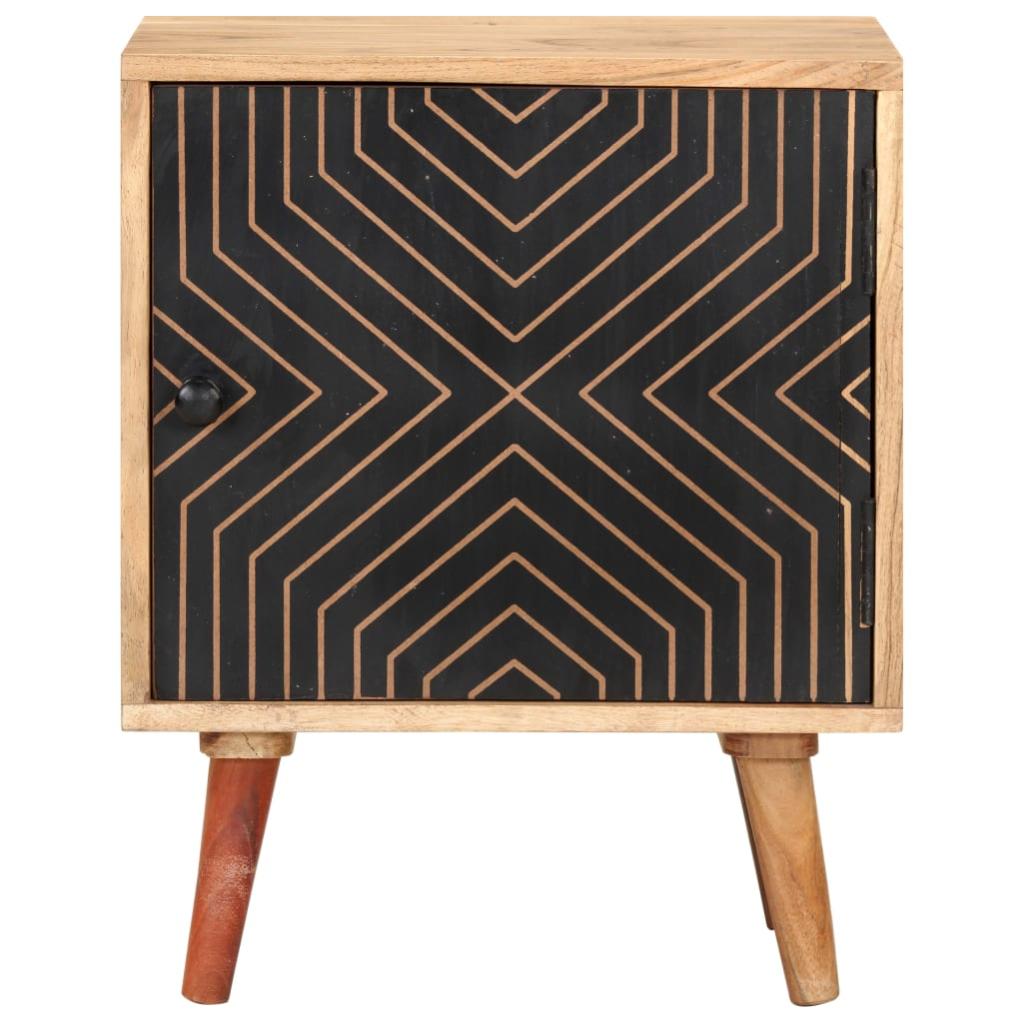 Table de chevet，Table d'appoint, Table de nuit pour Salon Chambre 40x30x50 cm Bois d'acacia massif504633 - 2
