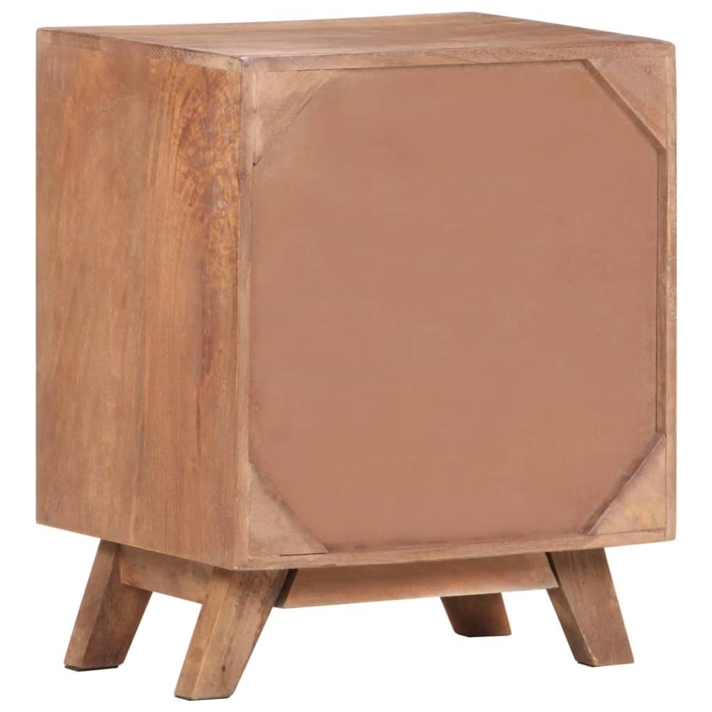 Table de chevet，Table d'appoint, Table de nuit pour Salon Chambre 40x30x50 cm Bois de manguier massif529641 - 3