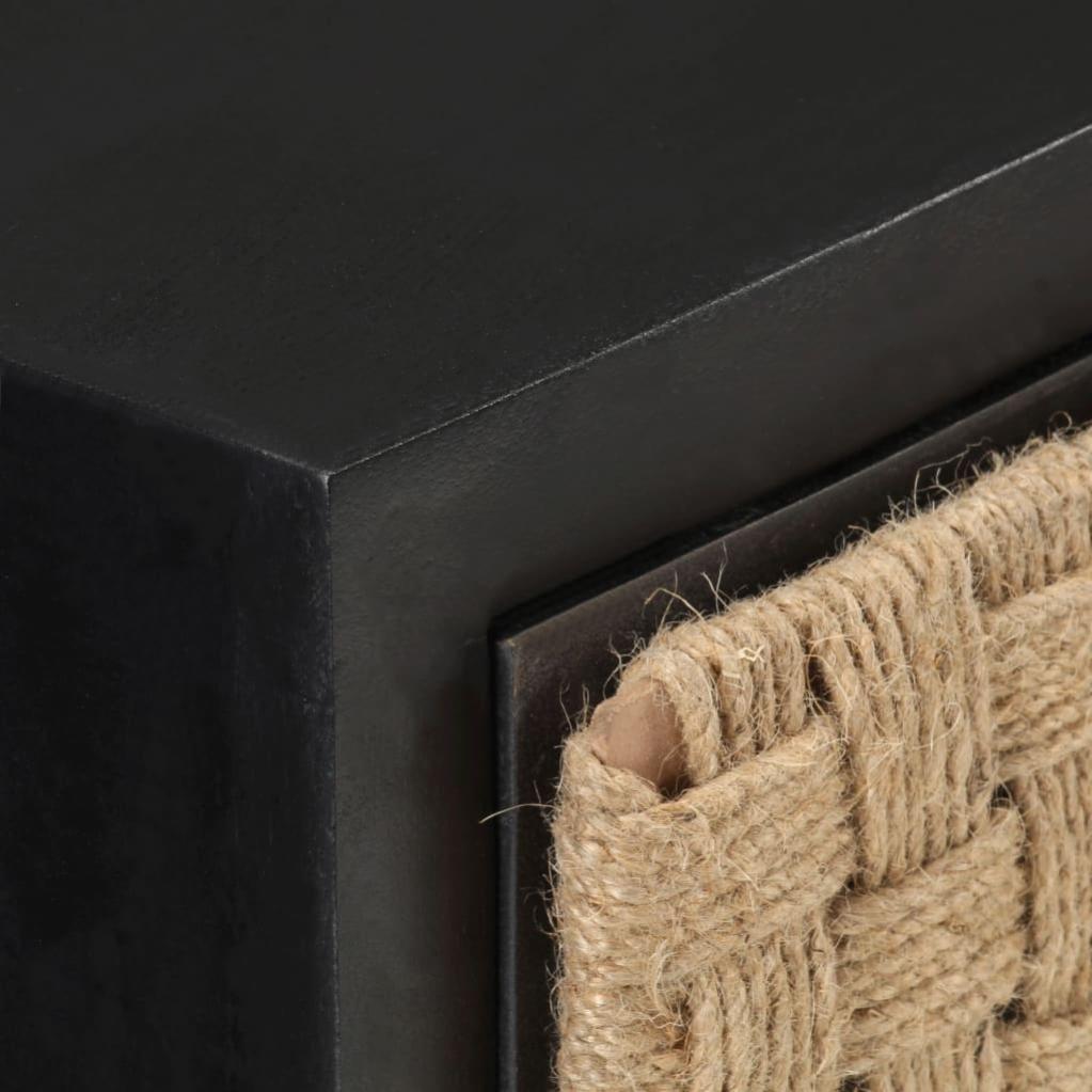 Table de chevet，Table d'appoint, Table de nuit pour Salon Chambre 40x30x50 cm Bois de manguier massif443176 - 5