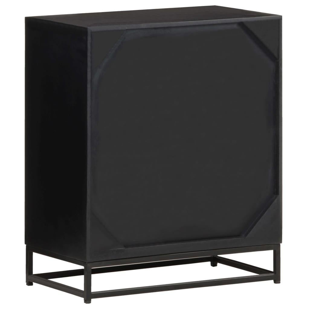 Table de chevet，Table d'appoint, Table de nuit pour Salon Chambre 40x30x50 cm Bois de manguier massif443176 - 4