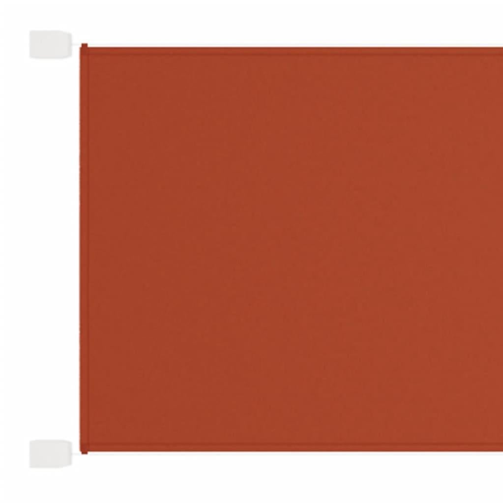 Gecheer Tenda Paravento Laterale Estensibile Per Terrazzo E Balcone: 160x600 Cm, Colore Rosso, Resistente Ai Raggi UV E All'Acqua