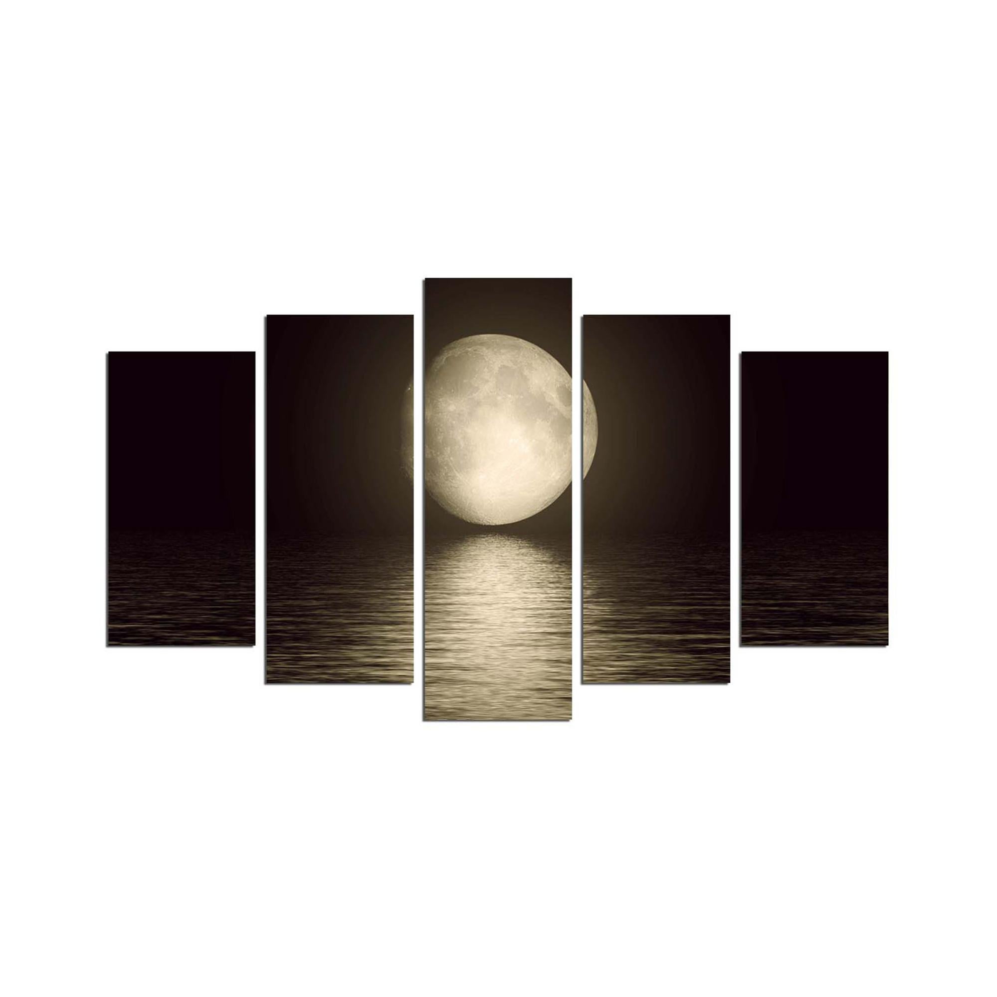 Pintura decorativa de 5 piezas en MDF. WELL HOME | Leroy Merlin