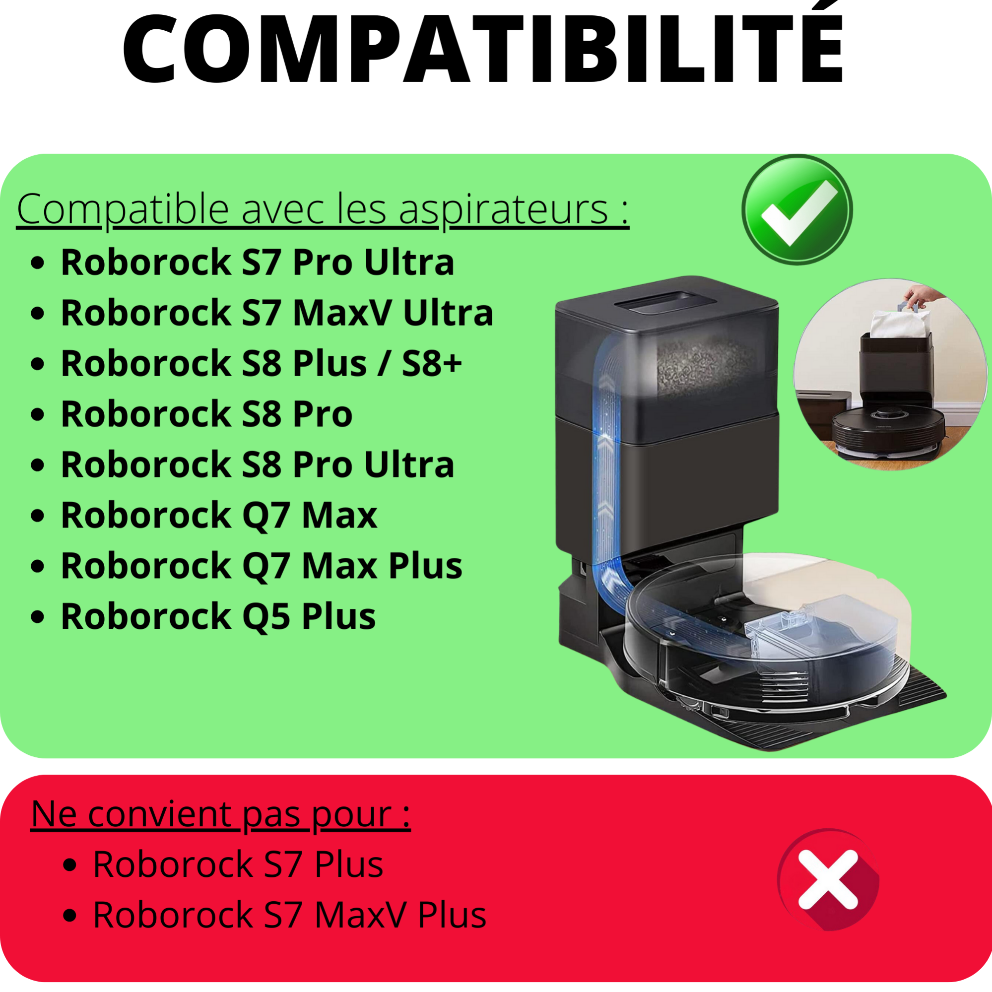 Confezione da 24 sacchetti di ricambio 3D Airclean per aspirapolvere