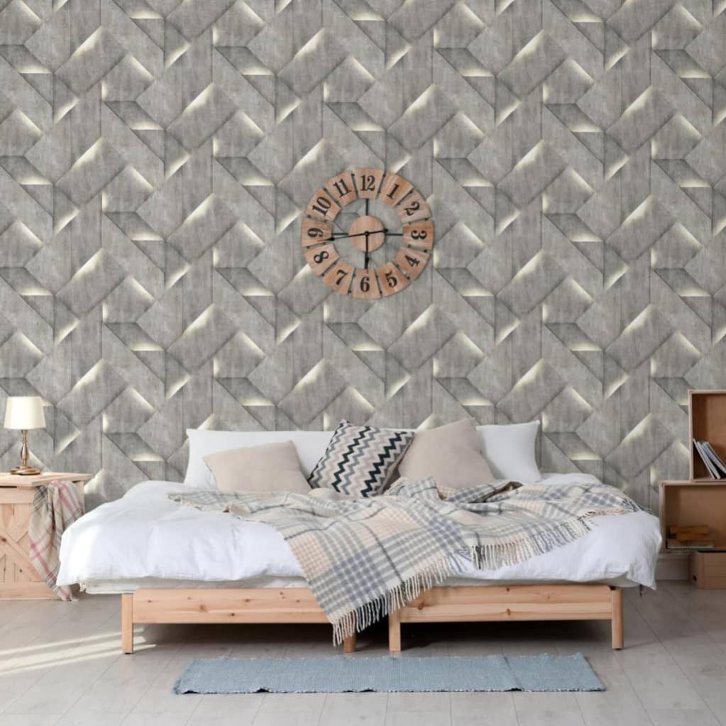 Papier Peint Décor Avec Des Carreaux De Céramique Nr. U71926 - Magasin