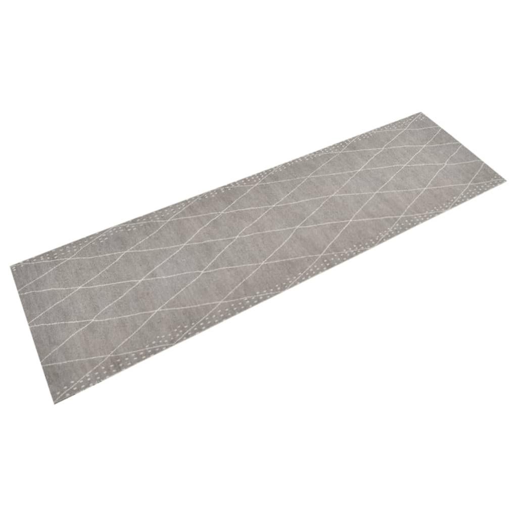 SUNLIMEI Tapis De Passage 80 X 310 Cm Lavable Antiderapant Tapis De Couloir Intérieur/Extérieur, Moderne Motif Abstrait Vintage, Facile à Nettoyer Pour Salon, Chambre, Cuisine, B