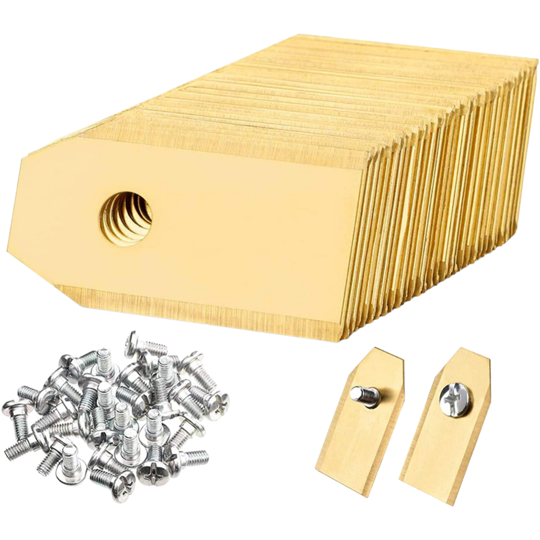 9 Lame Di Ricambio (0,75mm) Per Robot Tagliaerba Husqvarna Automower 308 - Foto 5