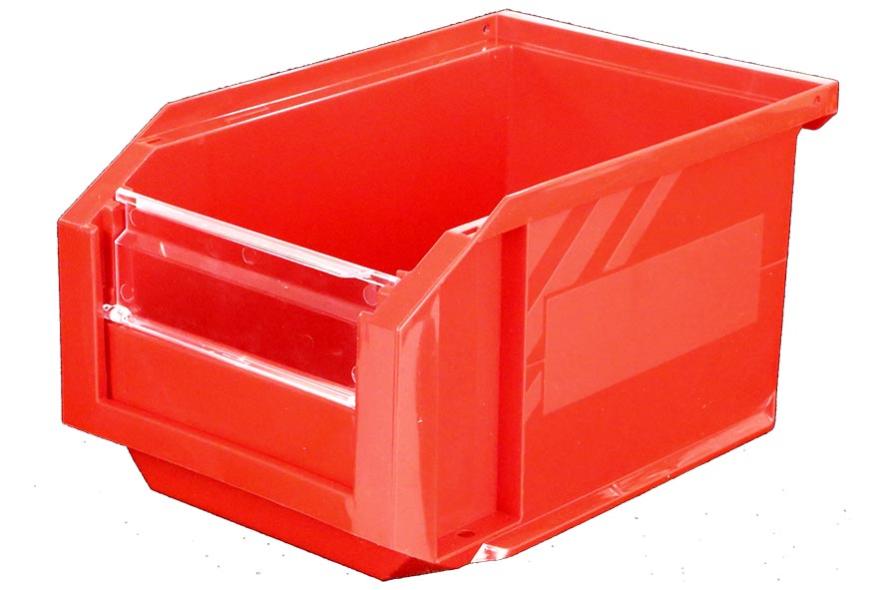 Bac Européan 3L Rouge avec Volet Abattant - 5045053 | Leroy Merlin
