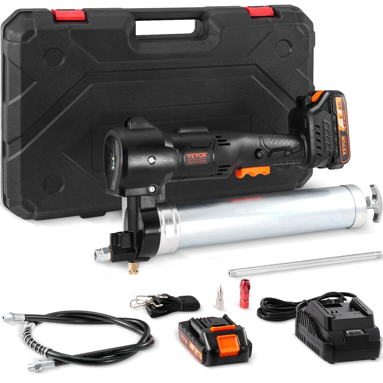 Pistolet à Graisse Sans Fil WingFly Pour Batterie Makita 18V - 13000 PSI - Moteur Brushless - Cartouches 600ml - Lubrification Véhicules