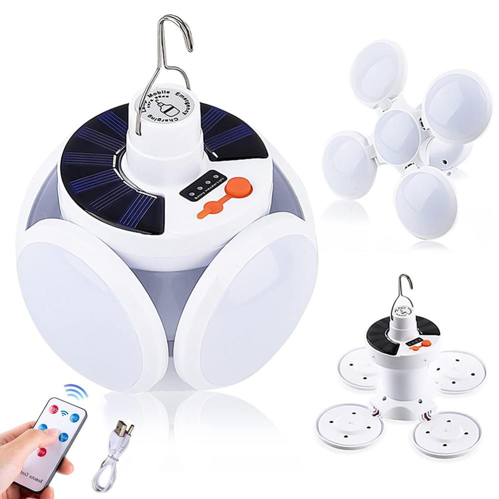 ZENIKO Tube lumineux de câblage USB-A de 8,46 pouces, lanterne de camping gonflable pour aller partout, boucle de lampe de poche gonflable, dos magnétique à intensité variable pour- OT80 Bi