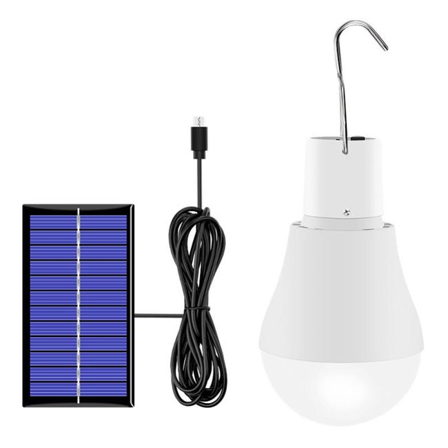 Lampes solaires de camping rechargeables, lampe gonflable étanche Lampes solaires de camping rechargeables, lampe gonflable étanche