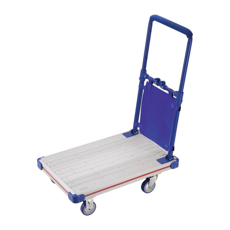 Chariot Plateforme Rabattable STIER - Capacité 150 Kg, 735x470 Mm