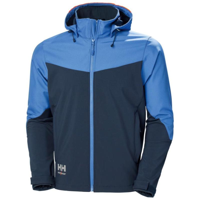 Veste Softshell CRAFT Highland Gravel/Sprint Taille XL Bleue - Neuf Avec étiquettes - 3-en-1