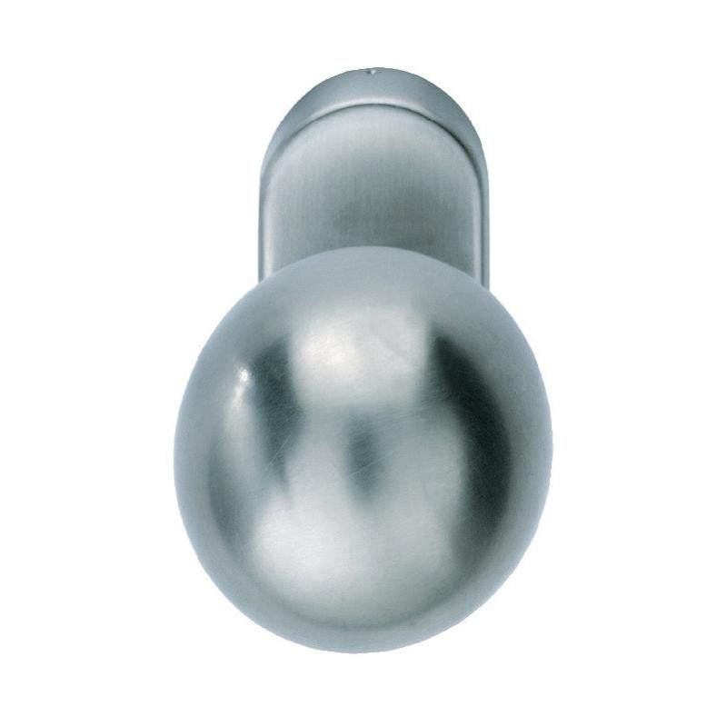 Poignée bouton porte 07 0802 3 Material Inox 6204 carré.9mm fixe ...