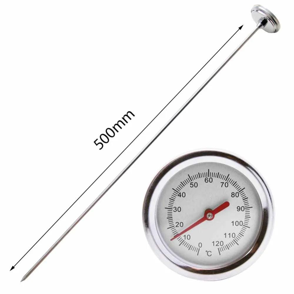 ILSA Professionele Frituurthermometer Met 30 Cm Roestvrijstalen Sonde - Tot 300°C, Ideaal Voor Grill & Frituur